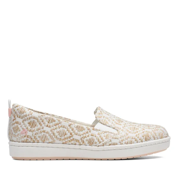Clarks Step Glow Slip 8 Women's Natural