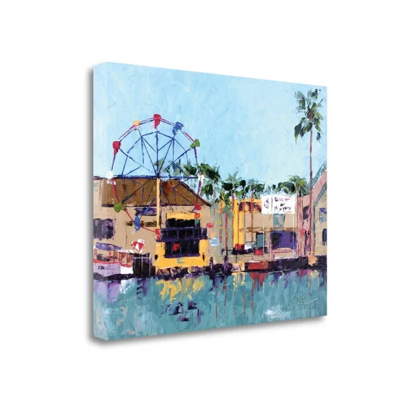 20x22 x 25x22 Welcome to Balboa by Leslie Seata Fine Art Giclee Print
