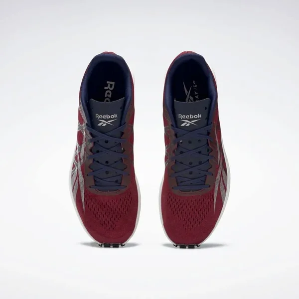 Reebok Floatride Run Fast Pro Running Shoes Mens Performance Sneakers 8.5 Merlot, Blue Cadet, White
