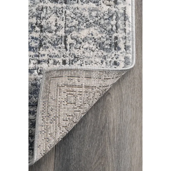 nuLOOM Jayla Barbed Iris Blue 9 ft. x 12 ft. Medallion Indoor Area Rug