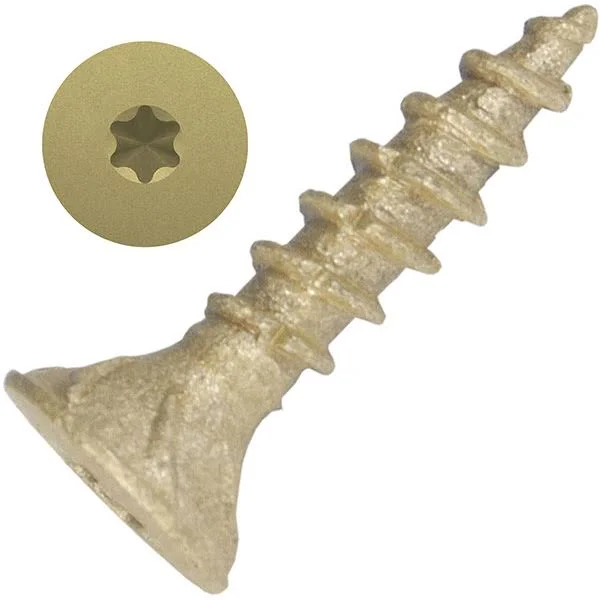 Screw Products Axis #8 Exterior STRUCTURAL Wood Screw - 20 lbs - 3/4x22
