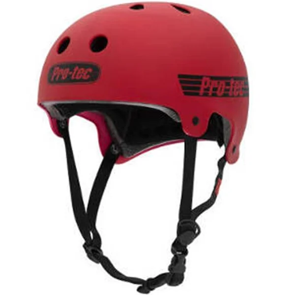 Pro-Tec Old School Certified Helmet - Gloss White Small