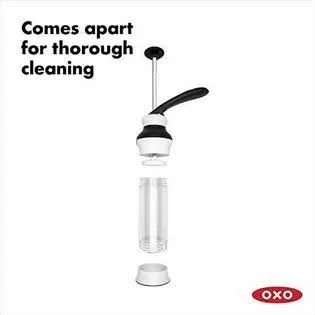 Cookie Press Baking Tool Assorted Design 12 Stainless Steel Disk Storage Case