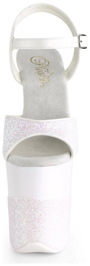 Pleaser - FLAMINGO-809-2G 8 - Opal Glitter/Opal Glitter