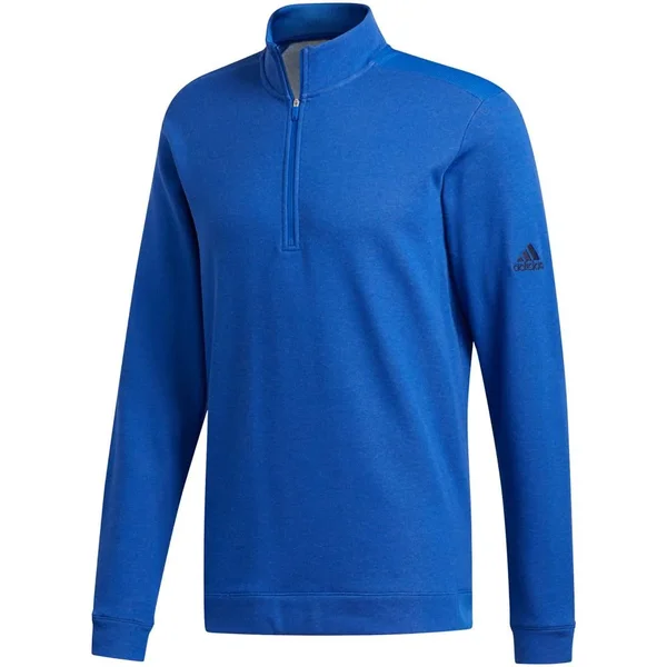 Adidas 2020 Ryder Cup Heathered Royal Layering Quarter-Zip Sweatshirt Size: Extra Large