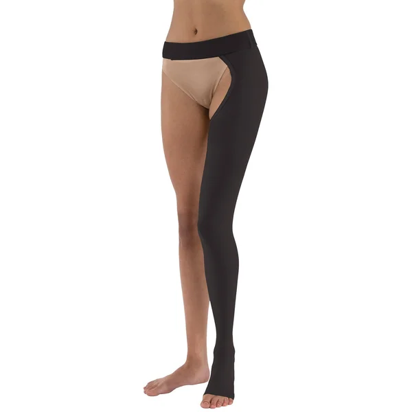 Jobst Relief Compression Chap Double Leg 20-30 mmHg Open Toe - Black - Small