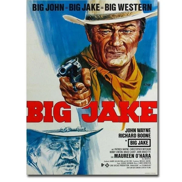 Big Jake by Anonymous Gallery Wrapped Canvas Giclee Art