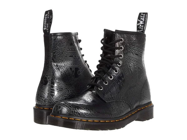 Dr Martens 1460 Arcadia Chain Emboss (Unisex) UK 9 Silver