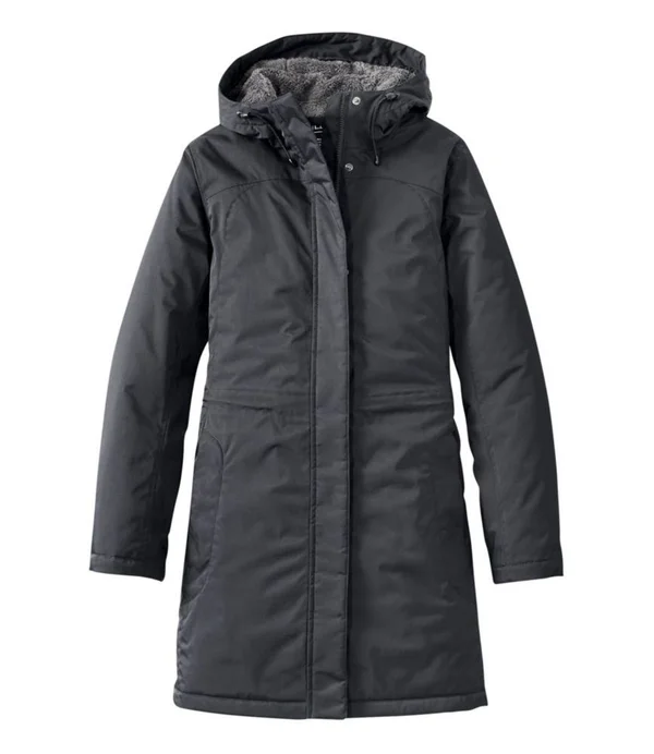Women's Plus Size Winter Warmer Coat Gray 2x - L.L.Bean