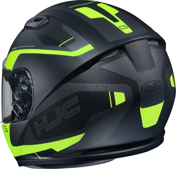 HJC CS-15 Dosta Helmet Black Yellow Size L