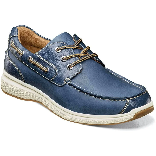Florsheim Great Lakes Moc Toe Oxford 10 Men's Indigo