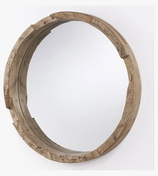 Capital Lighting 723501MM Round Wood Mirror