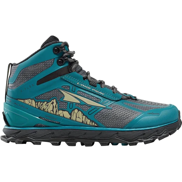 Altra - Women's Lone Peak 4 Mid RSM 11, Green/Gray