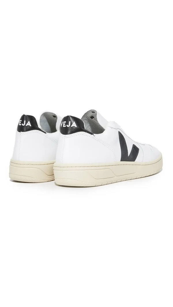 Veja V-10 Leather Sneakers