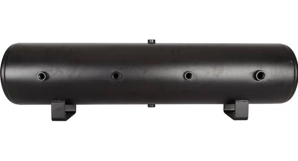 HornBlasters, 12 Gallon 8 Port Air Tank, 1/4x22 Compressor - 150 PSI - 1/4x22 Horn