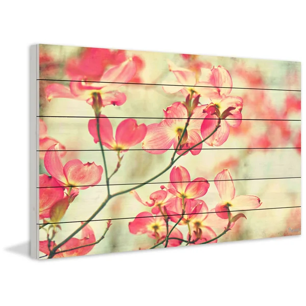 Marmont Hill Morning Light Painting Print on White Wood - Size: 12 inch x 18 inch
