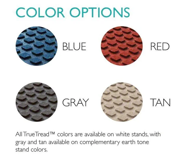 S.R. Smith 66-209-576S2B 6& TrueTread Diving Board - Radiant White/Blue