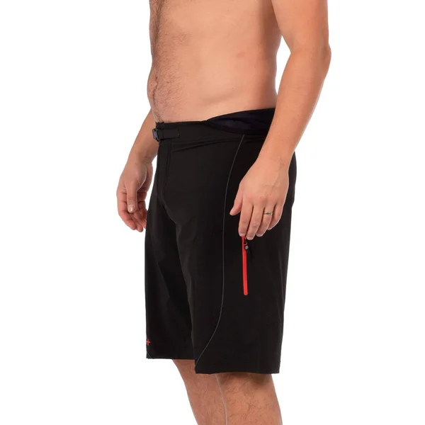 Level Six Men's Pro Guide Neoprene Lined Short - 38 - Blaze Red