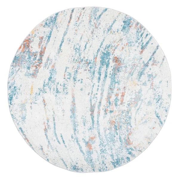 Safavieh Tulum Rug Collection TUL236A - Ivory - Dark Blue - 6& x 9&