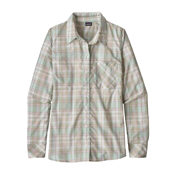 Patagonia Havasu Long Sleeve Shirt Women's - Wawona Plaid/White, Xs