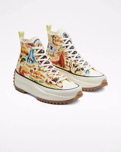 Converse Runstar Hike Hi Twisted Resort in Yellow - Size 11