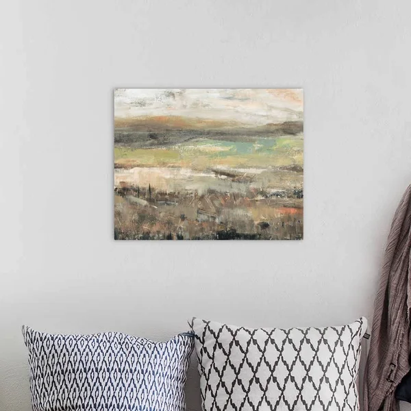Grassland Showers I, Canvas Wall Art, 20x16, Great Big Canvas