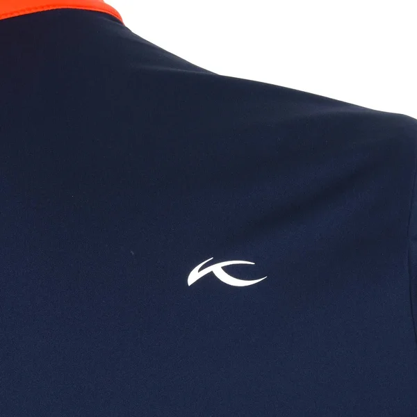 KJUS Retention Jacket Blood Orange/Atlanta Blue - SS19