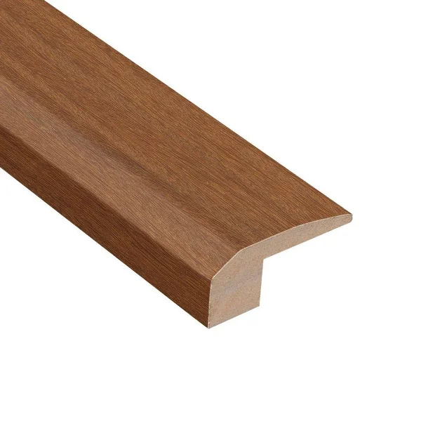 Home Legend Matte Cumaru Tropic 1/2 in. Thick x 2-1/8 in. Wide x 78 in. Length Carpet Reducer Molding, Medium Brown