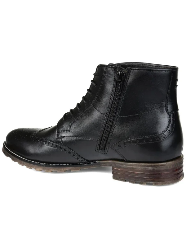 Men's Thomas & Vine RYKER Wingtip Boot, Size 8.5 M - Burgundy