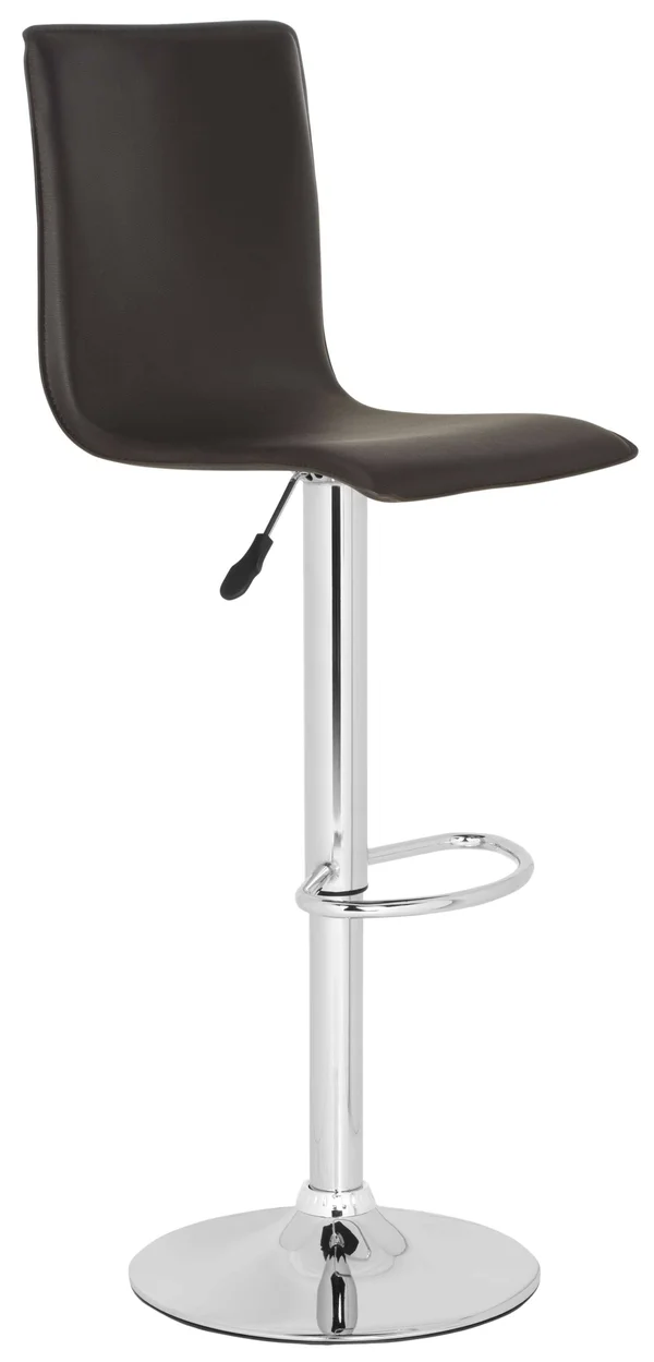 Safavieh Magda Brown Swivel Bar Stool