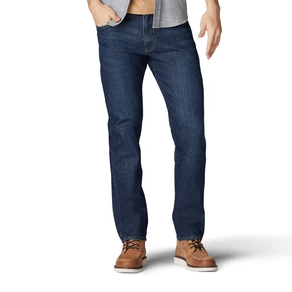 Mens Lee Extreme Motion Straight Fit Jeans Boston