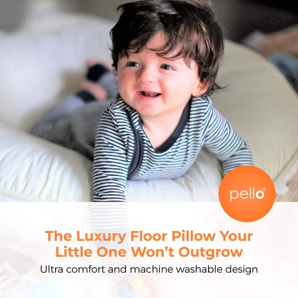 Bloom Coral Floor Pillow