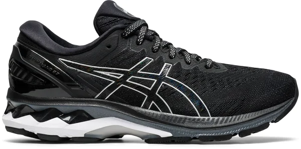 Asics Gel-Kayano 27 - Women's Running Shoes, Black/Pure