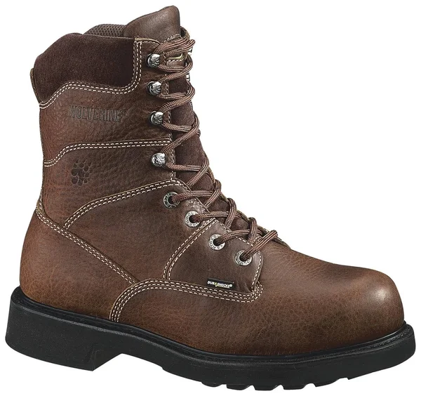 Wolverine Men's Tremor 8in Boot - 9.5 EW - Brown