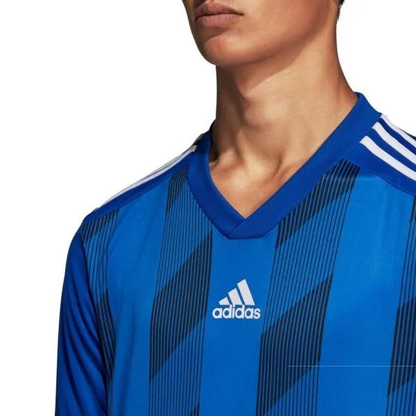 Adidas Men's Striped 19 Blue/White Jersey XL
