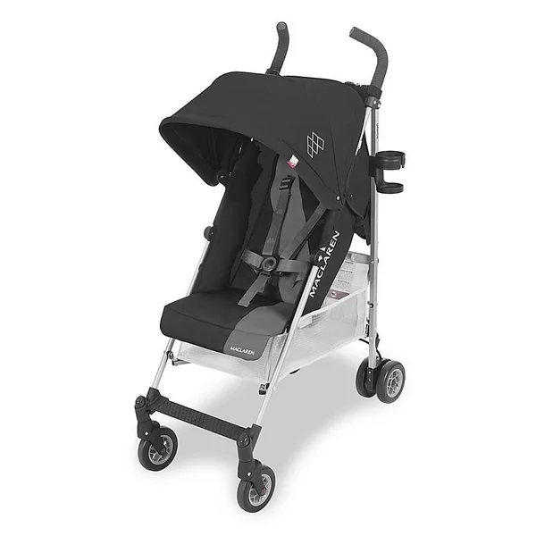 Maclaren Triumph Style Set Stroller in Black/Charcoal