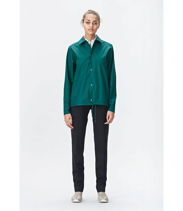 Rains Rain Coat Coach Jacket Green L/XL