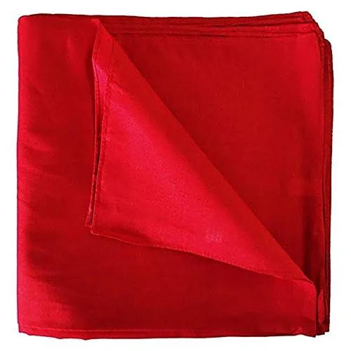 PriceMeNow 60 Pack Extra Large 100% Cotton Plain Bandanas 27 x 27 Inches - Great for Party and Decoration - Bulk Lot PRBAXL32