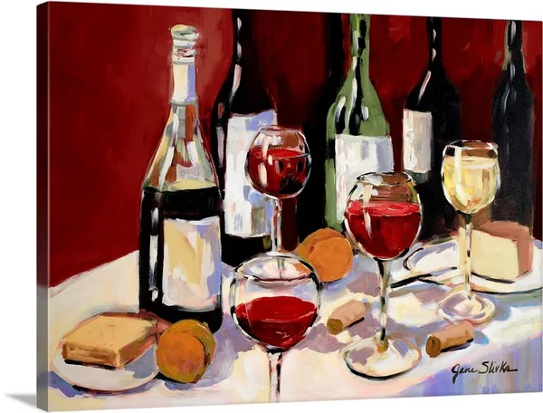 Wine Tasting, Canvas Wall Art, 40x30, Great Big Canvas