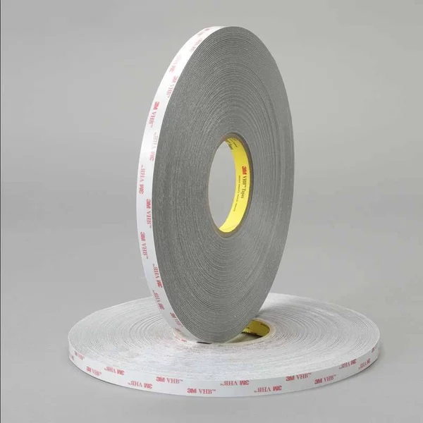 3M 4936F VHB Tape Gray Small Pack - 3/4 in x 72 yd 25.0 mil, 3 per Case