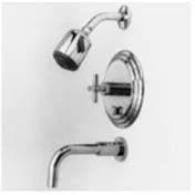 Newport Brass 3-992BP/03N East Linear Balanced Pressure Tub and Shower Trim Set Polished Brass Uncoated