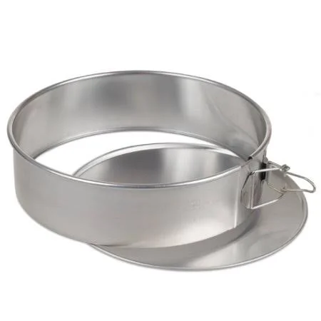 JB Prince Springform Pan 10 in Dia., 3 in High, Silver
