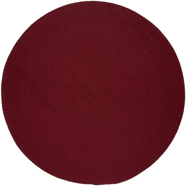 Rhody Rug Madeira Indoor/Outdoor Braided Rug - Navy - 10& Round