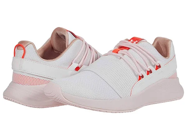 Under Armour Women's Charged Breathe Lace Sportstyle Shoes - White - 10.5