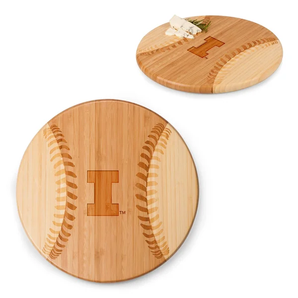 Illinois Fighting Illini Homerun Cutting Board