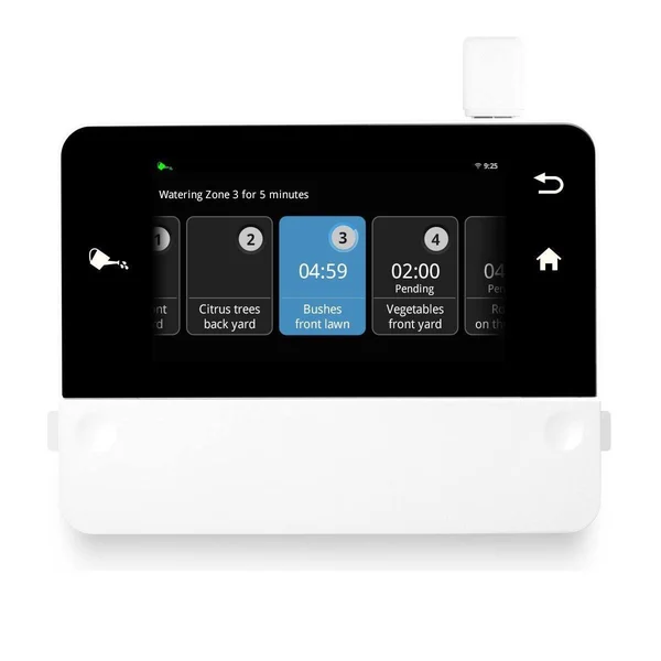 Rainmachine Touch HD-12 Cloud Independent Smart WI Fi Irrigation Controller, 6" x 1" x 4"