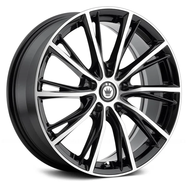 Konig IP Impression Machined Black 18x8 5x100 40mm (IP88510405)