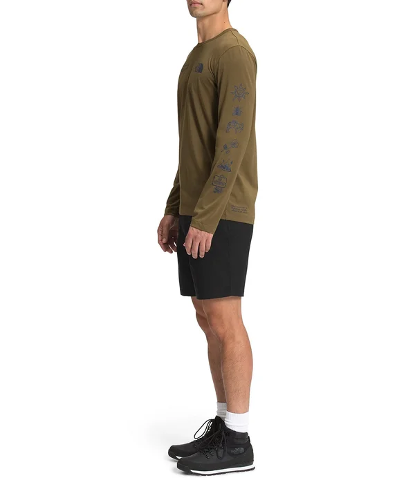 The North Face Long-Sleeve Himalayan Bottle Tee - S