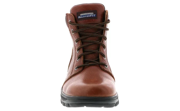 Men's Skechers Work Relaxed Fit Workshire Steel Toe - Size: 8, Brown