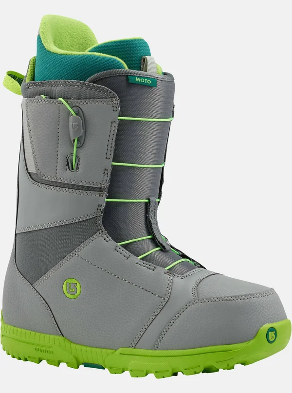 Burton Moto (Gray/Green) Snowboard Boot-10